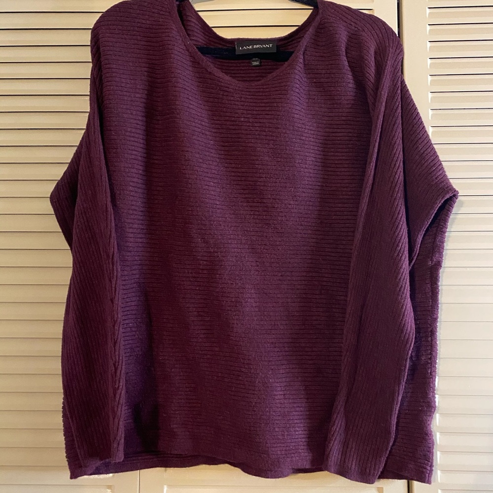 Lane Bryant Maroon Sweater